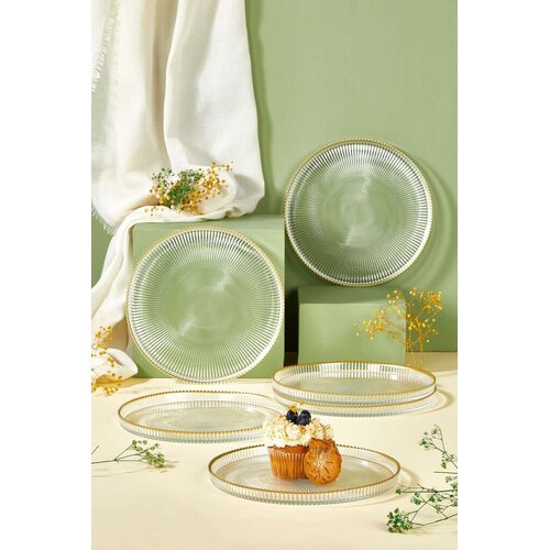 Hermia Set dezertnih tanjira, 6 komada, Providni Cene