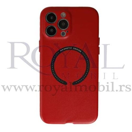  futrola magnetic design za xiaomi redmi 10C crvena Cene