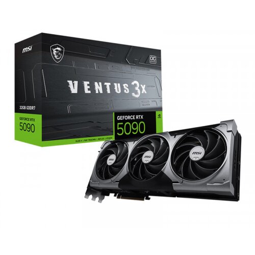 MSI GeForce RTX 5090 32G VENTUS 3X OC grafička karta Slike