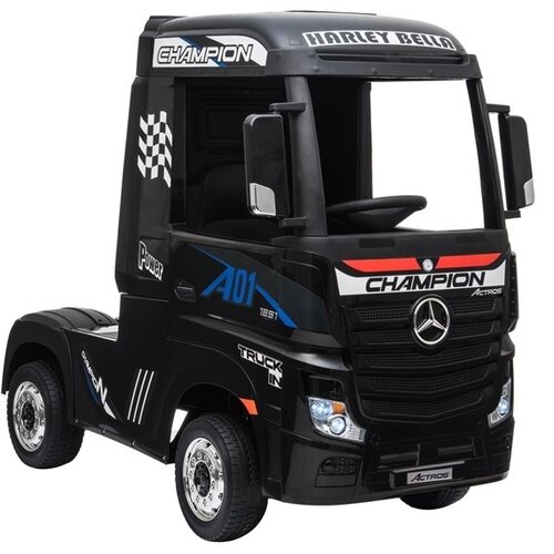Lean_Toys Otroški tovornjak Mercedes Actros 4x4 2x12V Črna men Cene