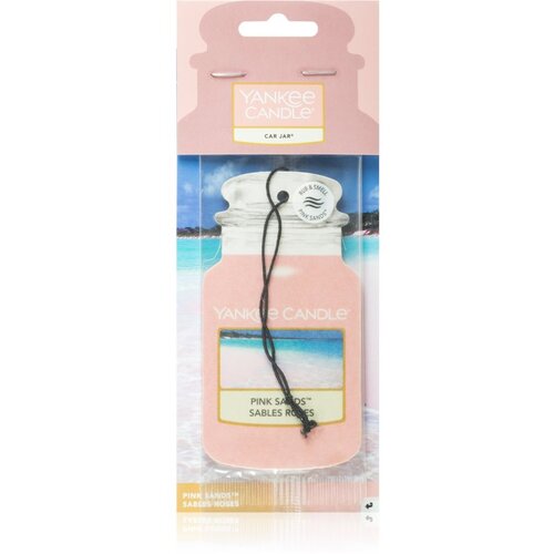 Yankee Candle Pink Sands Car Jar viseč osvežilec za vozilo 1 ks Cene