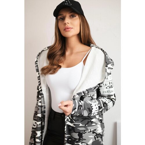 Kesi Coatee with subtitles gray+black Cene