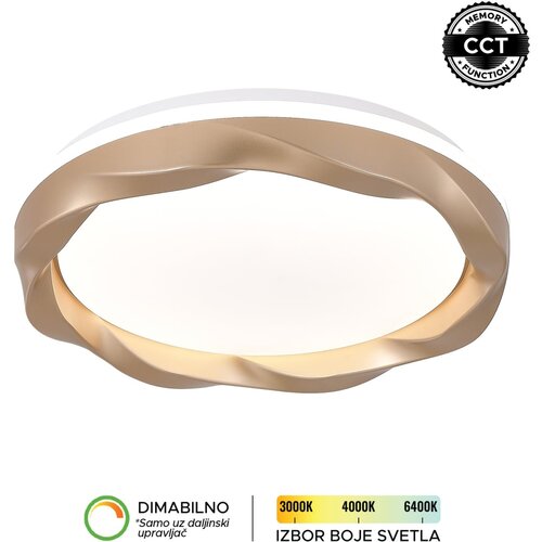Forma LED plafonjera LP-421-54R CHA Cene