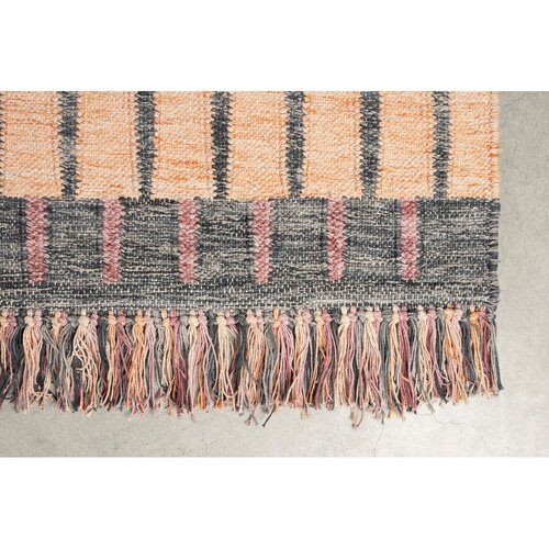 Dutchbone Rožnata/breskova bombažna preproga 160x230 cm Hampton &amp;ndash; Slike