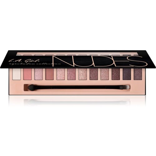 L.A. Girl Cosmetics Beauty Brick Collection paleta senčil za oči odtenek Nudes 12 g Cene