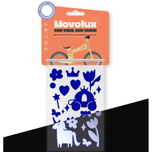 Movolux visoko odsevne nalepke Fairytale Feelings, modre Slike