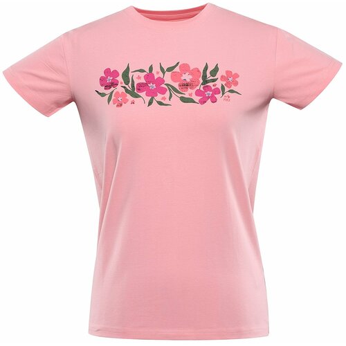 NAX Women's T-shirt NERGA candy pink Slike