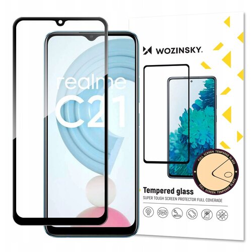 Wozinsky FULL SCREEN KALJENO STEKLO Z OKVIROM ZA REALME C21, (22004639) Cene