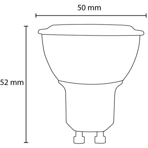 Osram led sijalica GU10 4.3W/830 value PAR16 50 36&amp;deg; Slike