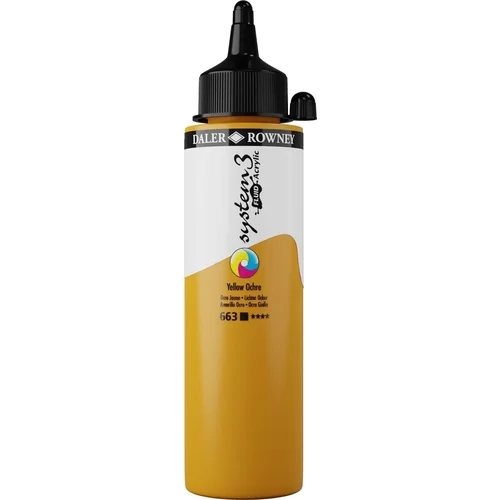 DALER ROWNEY System3 Akrilna boja Yellow Ochre 250 ml 1 kom