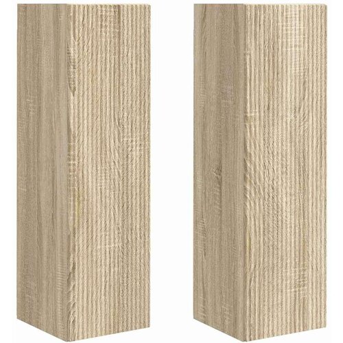  zidni ormar 2 pcs Sonoma 30 x 31 x 100 cm Konstruirano drvo Slike