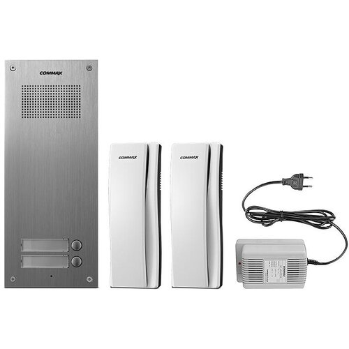 Commax DR-2UM / DP-SS / RF-1A - set dom. telefoni za 2 korisnika, sustav 4 + n Slike