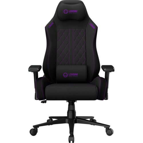 Lorgar CHA41 Gaming stolica, Ergonomic Gaming Chair Advanced, premium anti-stain fabric, Black/purple Cijene
