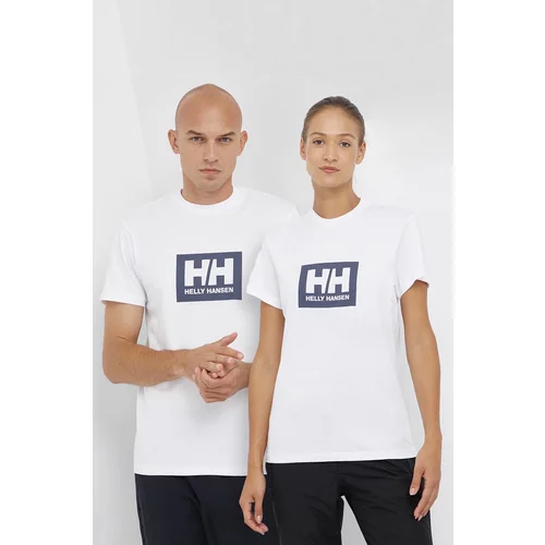 Helly Hansen Pamučna majica boja: bijela, 53285-096