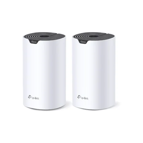 Access Point TP-Link Deco S7(2 paketa) AC1900 Whole Home Mesh Wi-Fi sistem, 600 Mbps na 2,4 GHz +1300 Mbps na 5 GHz, 3× interni Ant., 3× Gigabit porta