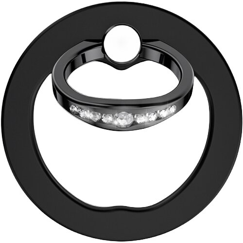 INF magnetno bling držalo za telefonski prstan za iphone 15/14/13/12 black, (21748906) Cene