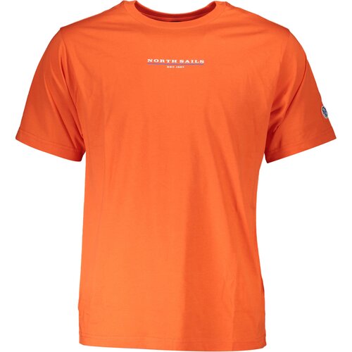 North Sails ORANGE MAN SHORT SLEEVE T-SHIRT Cene