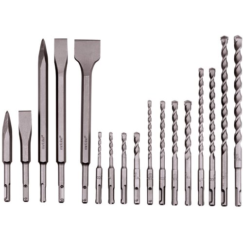 Metabo 628414000 komplet dlijeta 17-dijelni 5 mm, 6 mm, 8 mm, 10 mm, 12 mm, 14 mm 17 St. Slike