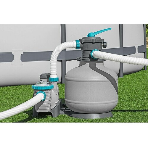 Bestway Flowclear Sistem peščenega filtra (Primerno za prostornino bazena do: 66.600 l, Zmogljivost filtra: 11.355 l/h) Cene