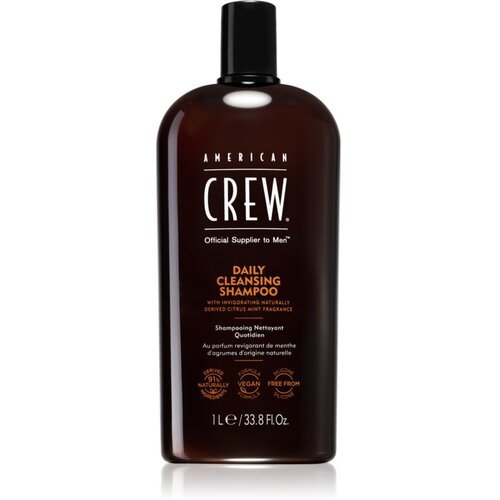 American Crew Daily Cleansing šampon z vonjem limone in mete 1000 ml za moške Cene