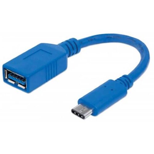 Manhattan USB C-USB A Superspeed 15cm, (667808) Cene