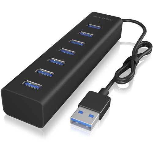 Raidsonic ICY BOX IB-HUB1700-U3 7 Port USB 3.0 Hub Cene
