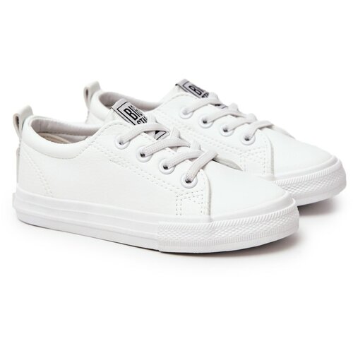 Kesi Leather Sneakers BIG STAR JJ374024 White Slike