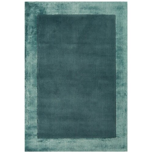 Asiatic Carpets Modrozelena ročno tkana preproga iz me&amp;scaron;anice volne 120x170 cm Ascot &amp;ndash; Slike