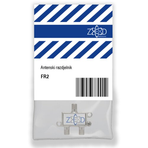 Zed Electronic Antenski razdjelnik 1 ulaz - 2 izlaza, 5-2400MHz - FR2 Cijene