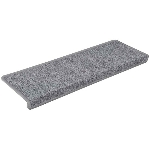 Maison Chic Preproga, Rug za stopnice 30 kosov 65x21x4 cm bela in siva, (22122249) Cene