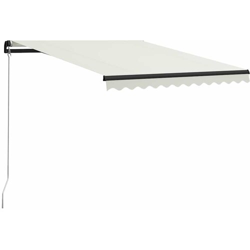 Maison Chic Ročno zložljiva tenda - Senčniki LED 300x250 cm krem, (22041337) Cene
