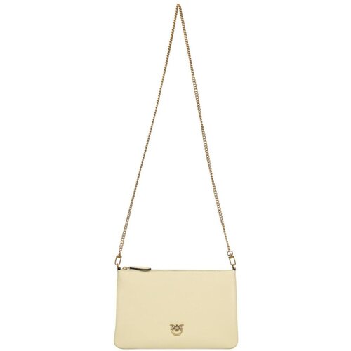 Pinko Torbice FLAT CLASSIC 100455 A0F1 Bela Cene