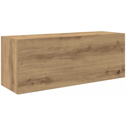 vidaXL Kopalni&scaron;ka stenska omarica artisan hrast 80x25x30 cm inž. les, (21670524) Cene