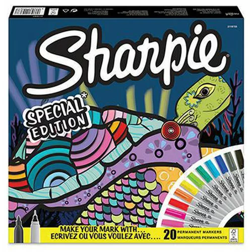 Sharp Markerie Fine Ultimate Edition, Želva, 20 kosov
