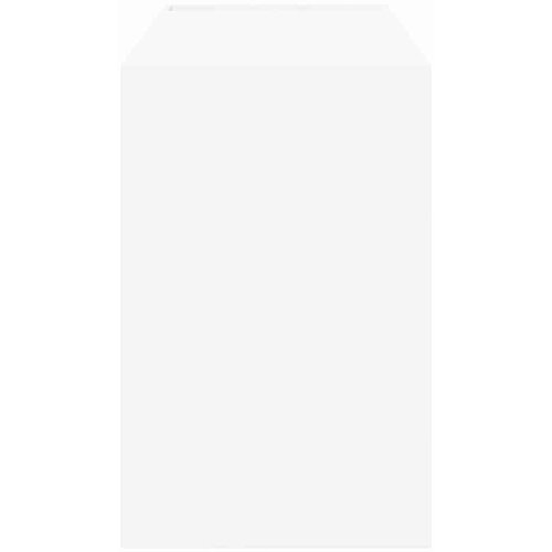  Stol Bijelo 109 x 50 x 78 cm Konstruirano drvo Slike