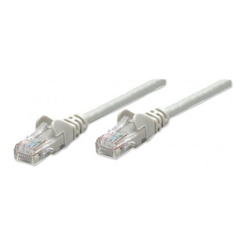  336765 RJ45 mrežni kabel, Patch kabel cat 6 U/UTP 5.00 m siva 1 St. Cijene
