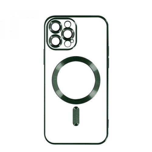 Alpha silikonska futrola magsafe iphone 14 pro max zelena Slike