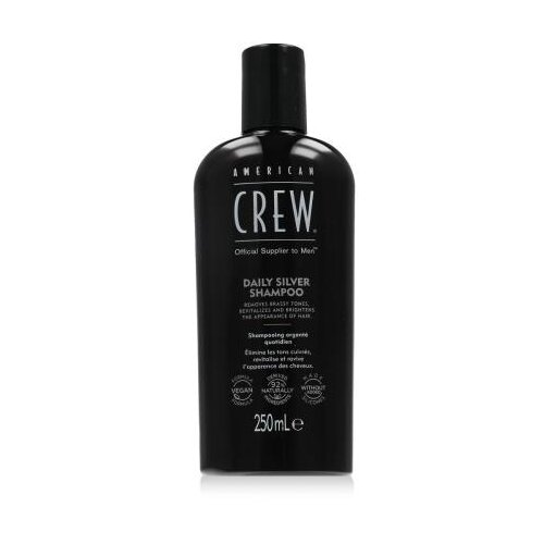 American Crew Daily Silver Shampoo 250 ml &amp;scaron;ampon sijeda kosa za mu&amp;scaron;karce Slike