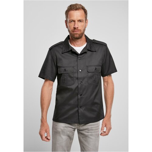 Brandit US Short Sleeve Shirt Black Slike