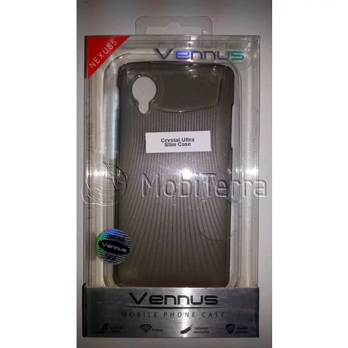  Zaščitni ovitek VENNUS Crystal Ultra Slim Case za LG Nexus 5 - črni
