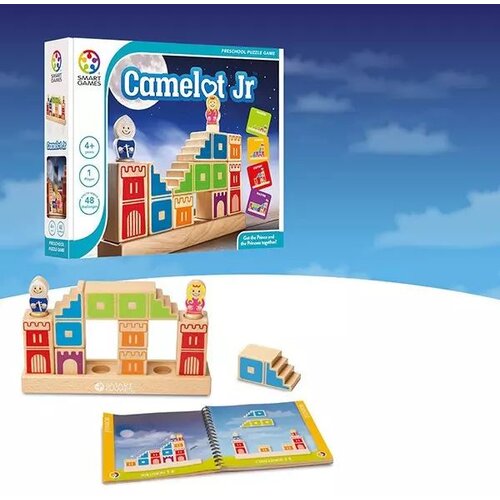 Smartgames Camelot Junior - miselna igra z navodili v madžarščini Cene