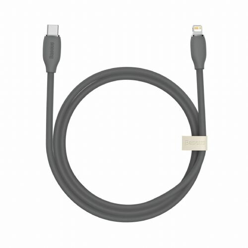 Baseus kabel apple usb c/lightning 1.2m 20W pd silica gel črn Slike