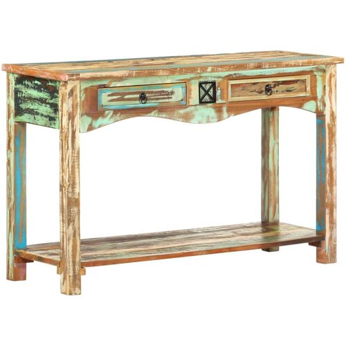  Konzolna mizica 120x40x75 cm trden predelan les Cene
