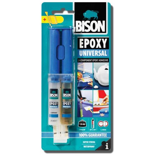 Bison dvokomponentno ljepilo epoxy universal (24 ml) Slike