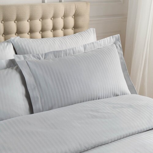 Catherine Lansfield Prevleke za vzglavnik iz damasta v kompletu 2 ks 75x50 cm Satin Stripe – Cene