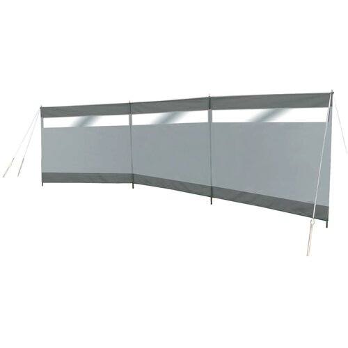 Bo-Camp Vetrobran z oknom Dennis 500x140 cm siv Cene