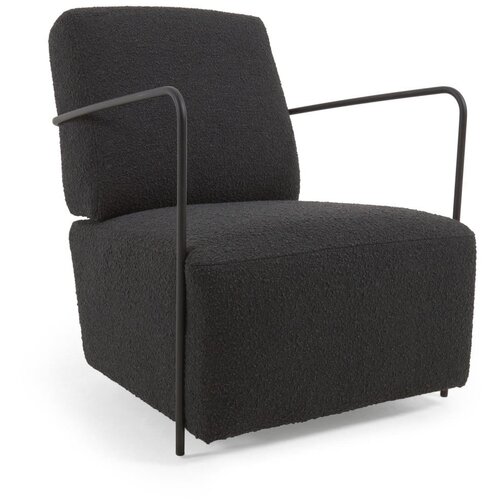 Kave Home Črn fotelj Gamer - Kave Home Slike