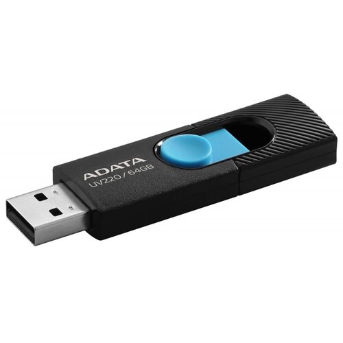 A-data 64GB 2.0 AUV220-64G-RBKBL crno plavi Slike
