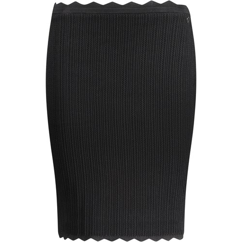 Guess Jeans LONGUETTE SKIRT WOMEN BLACK Cene