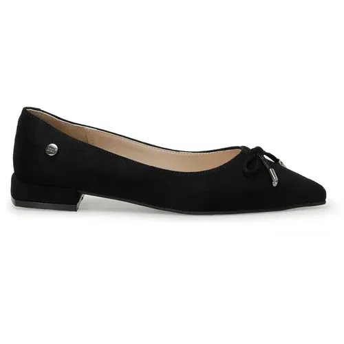 İnci 3PR Black Women's Flats